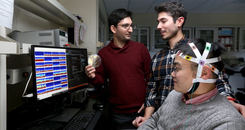Khodagholy is developing an implantable circuit to allow reading and manipulation of brain circuits.