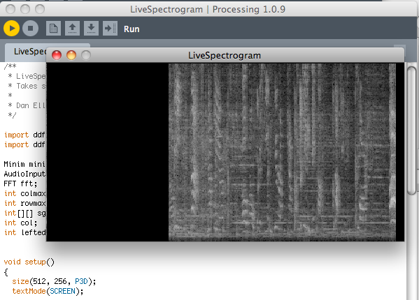 LiveSpectrogram image