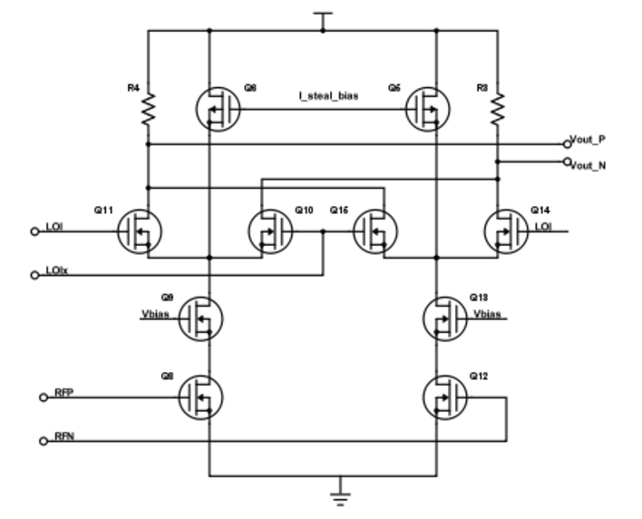 Figure 2 Simplified Schematic for Mixer