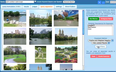 CuZero - In-line query expansion options