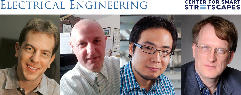4 EE faculty take part in a $26M NSF Engineering Research Center that Focuses on Smart Streetscapes