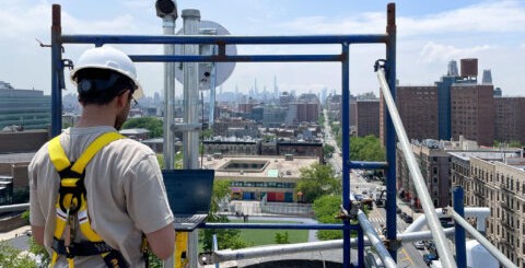 A large node of the NSF PAWR COSMOS testbed covering part of Hamilton Heights and Manhattanville. The COSMOS testbed will be used to evaluate the results of the project.