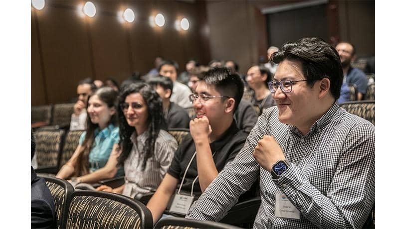 Participants at the Center for Ubiquitous Connectivity's inaugural annual review at Columbia University