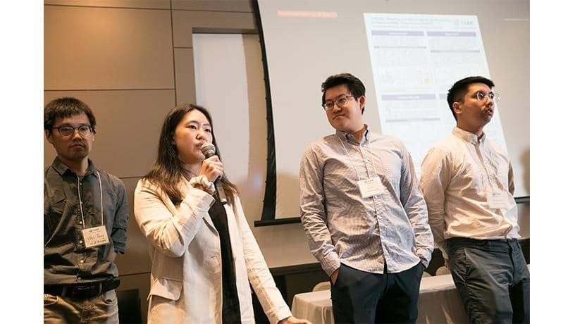 Participants at the Center for Ubiquitous Connectivity's inaugural annual review at Columbia University