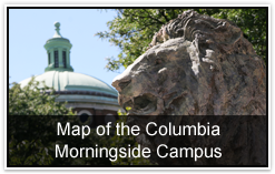 Map of the Morningside Columbia Campus