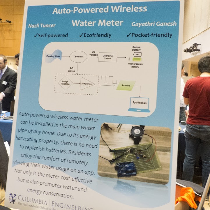 2nd place: Self-powered Water Meter