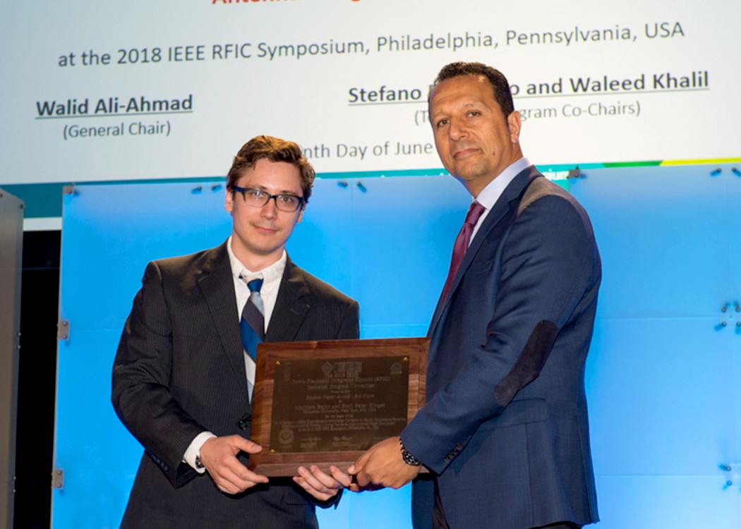 Matthew W. Bajor and Walid Ali-Ahmad, General Chair of the Steering Committee. Matthew W. Bajor and Walid Ali-Ahmad, General Chair of the Steering Committee.