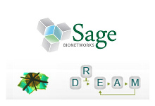Sage Bionetworks and the DREAM project logos