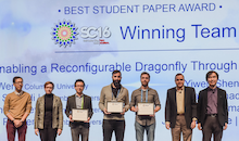 EE-Led Team Received Best Student Paper