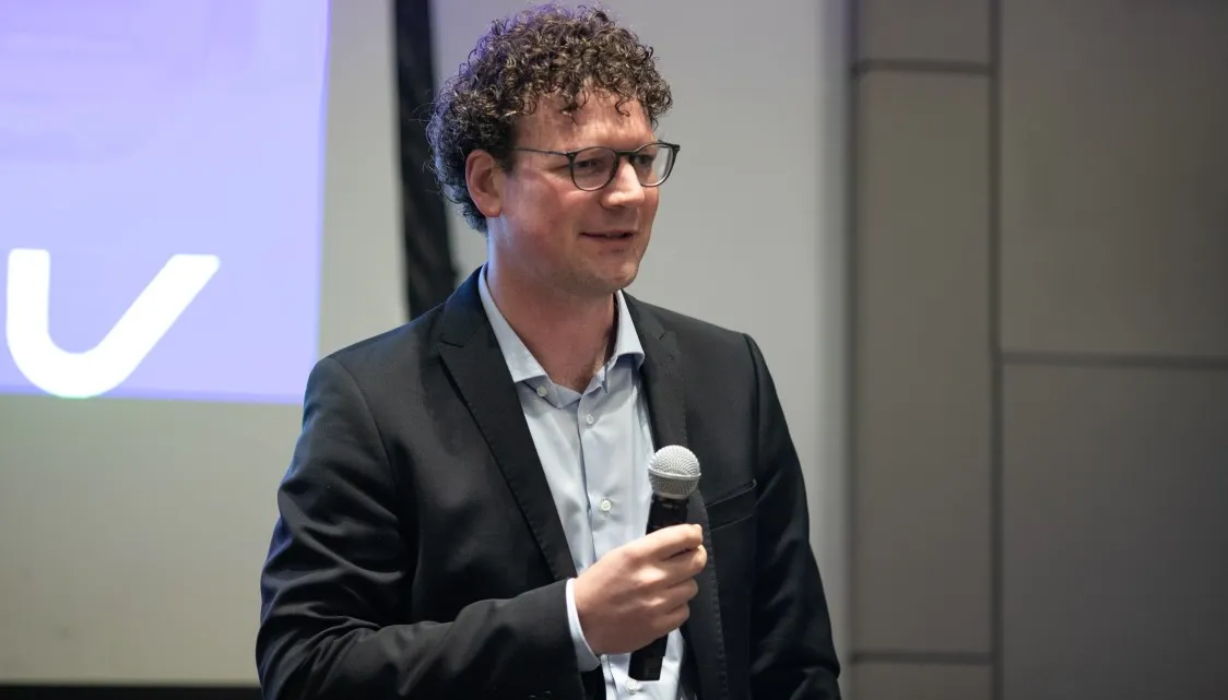 Matthias Preindl, director of the Center of Advanced Electrification and associate professor of electrical engineering at Columbia. Credit: David Dini/Columbia Engineering
