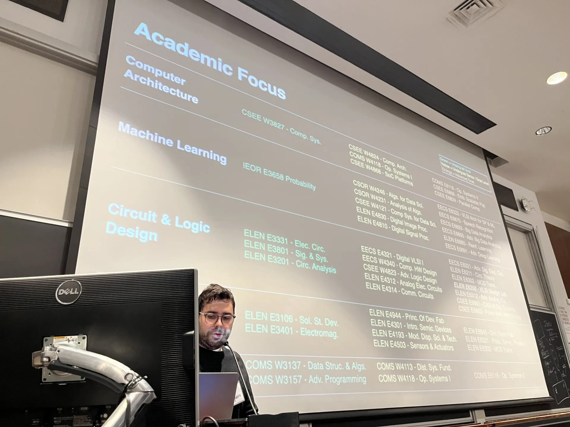 Cerqueira shares a list of EE classes