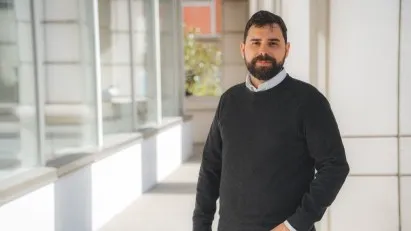 Joao Cerqueira MS’16, PhD’19. Credit: Brandon Vallejo