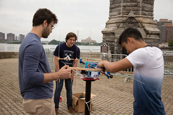 Members of Columbia’s Amateur Radio Club