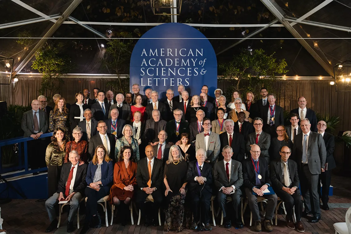 New members inducted into the American Academy of Sciences and Letters (Courtesy of AASL)