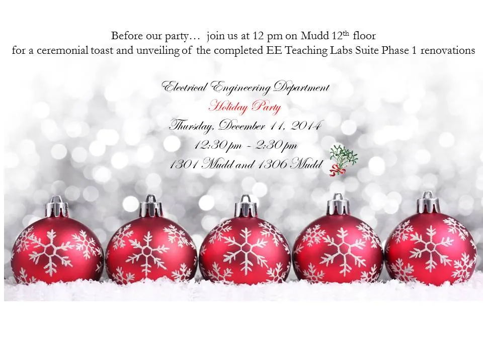 EE Holiday Party 2014