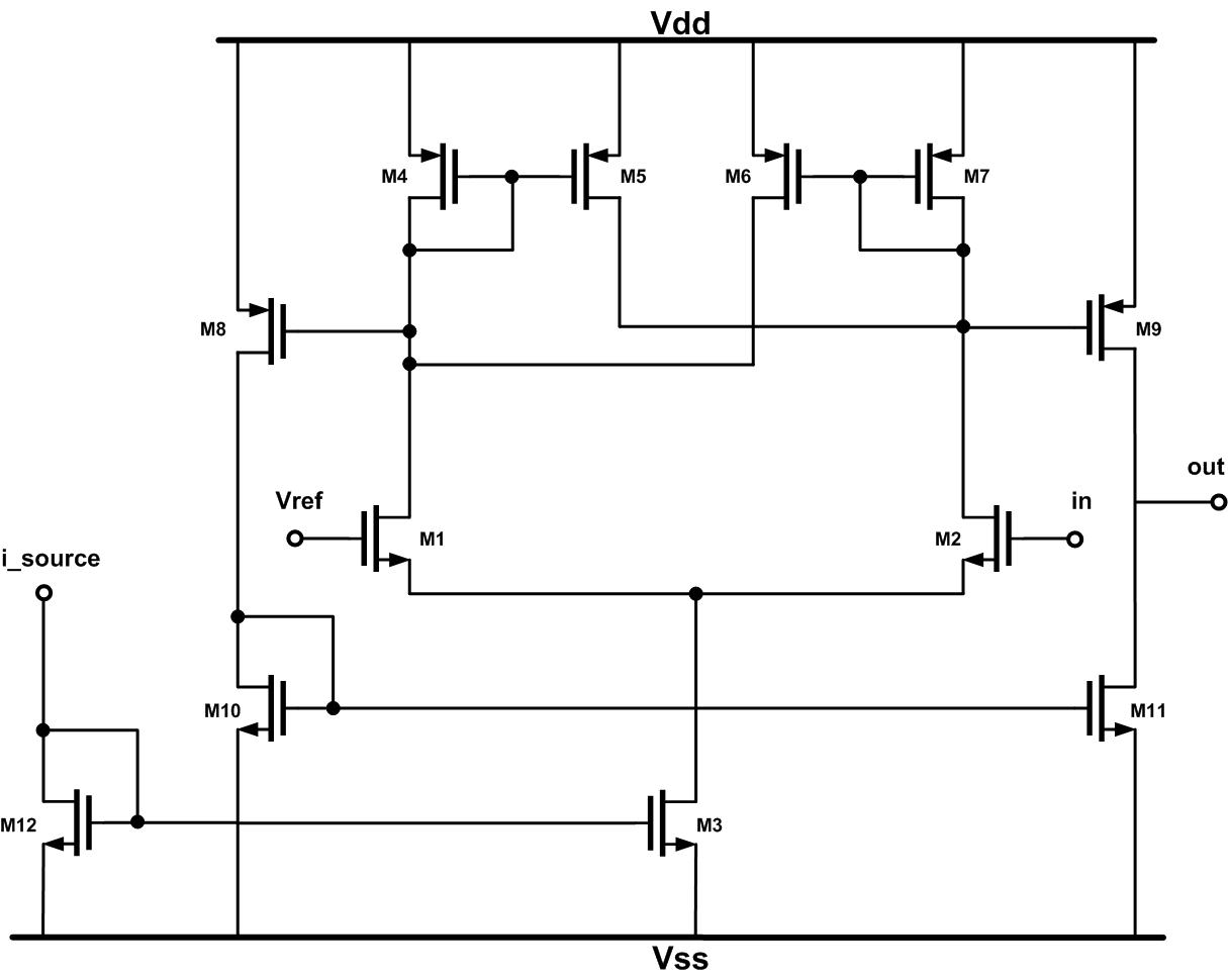 comparator schematic