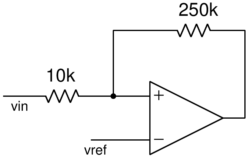 Hysterisis Comparator