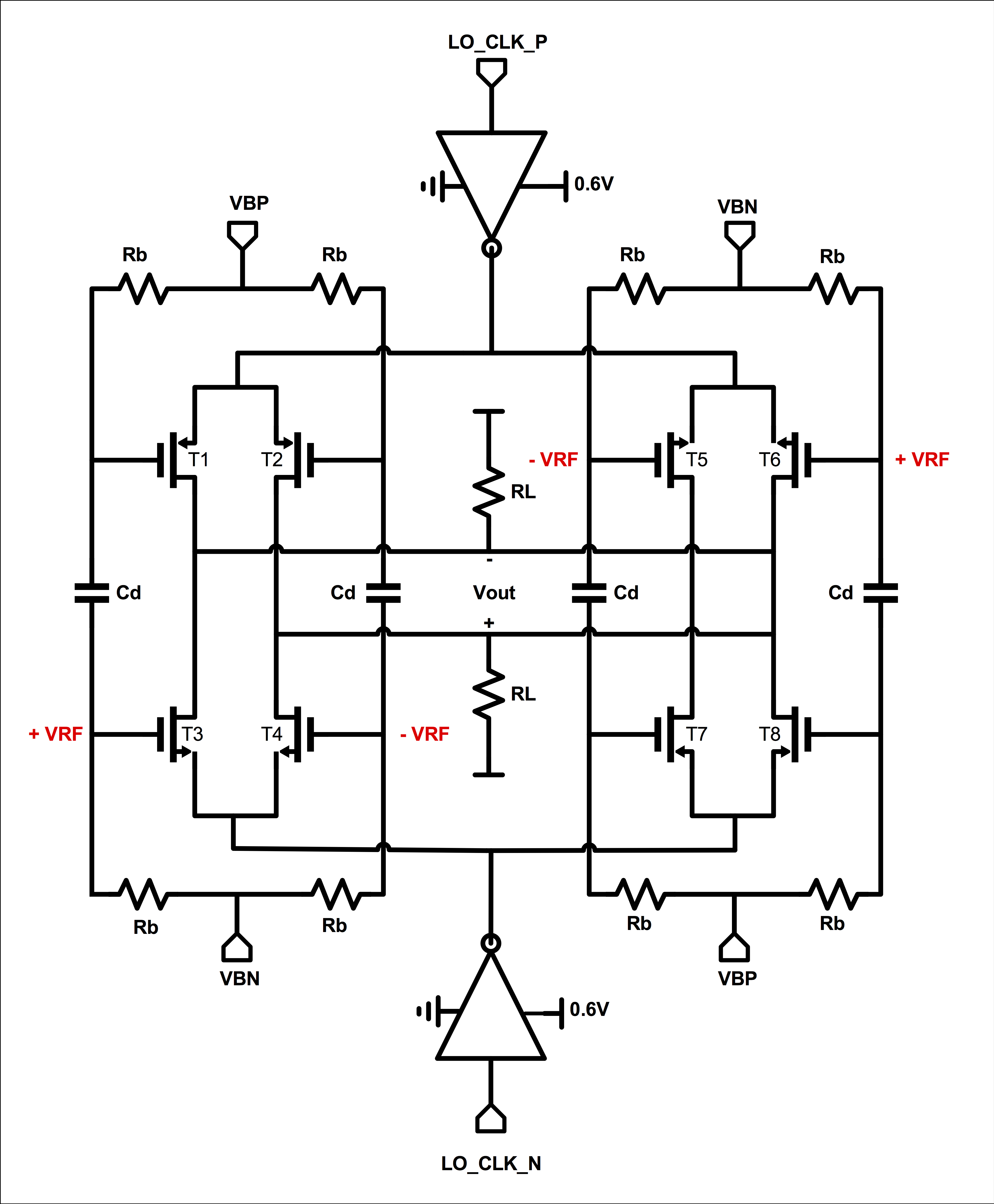 Fig.2 Simplified Schematic of Mixer