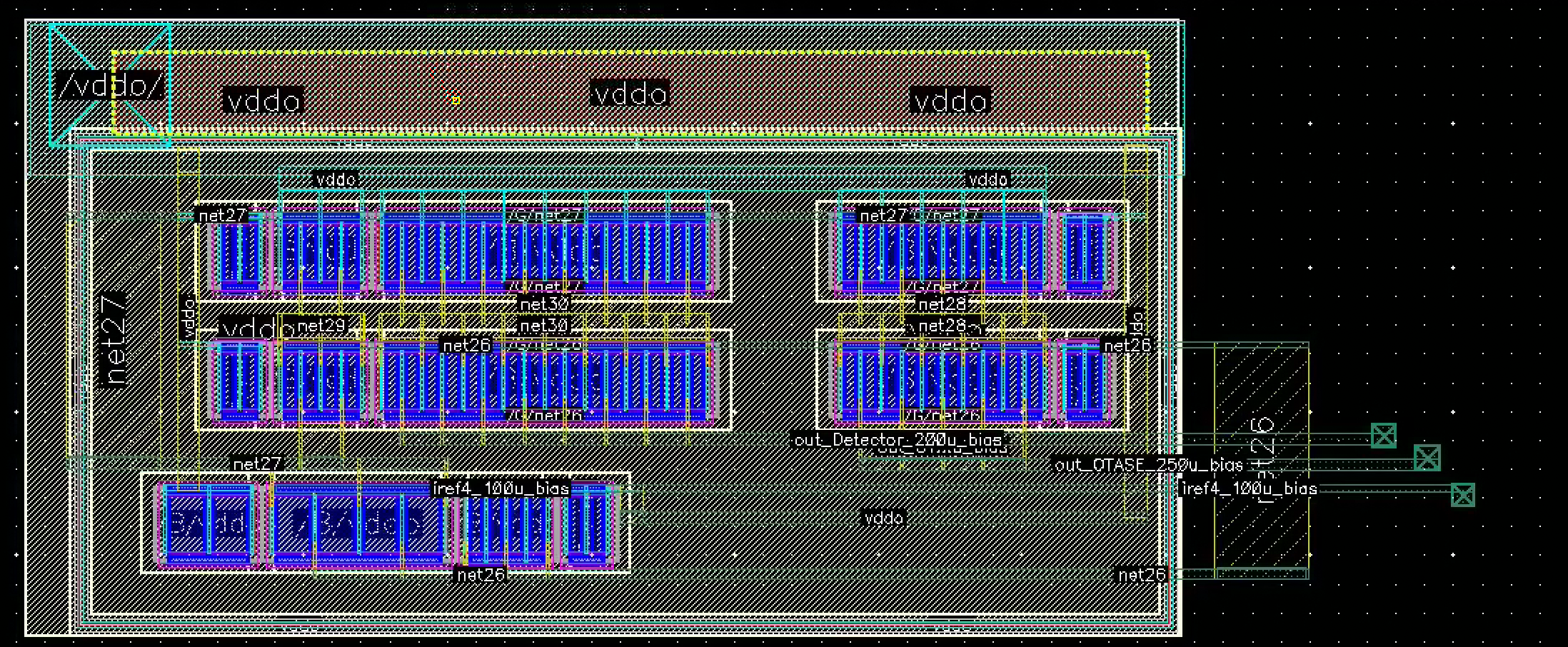 Biasing Det Layout