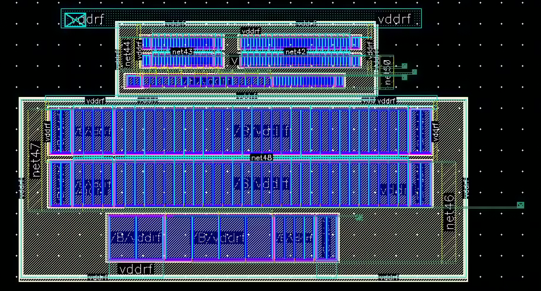 Biasing RF Layout
