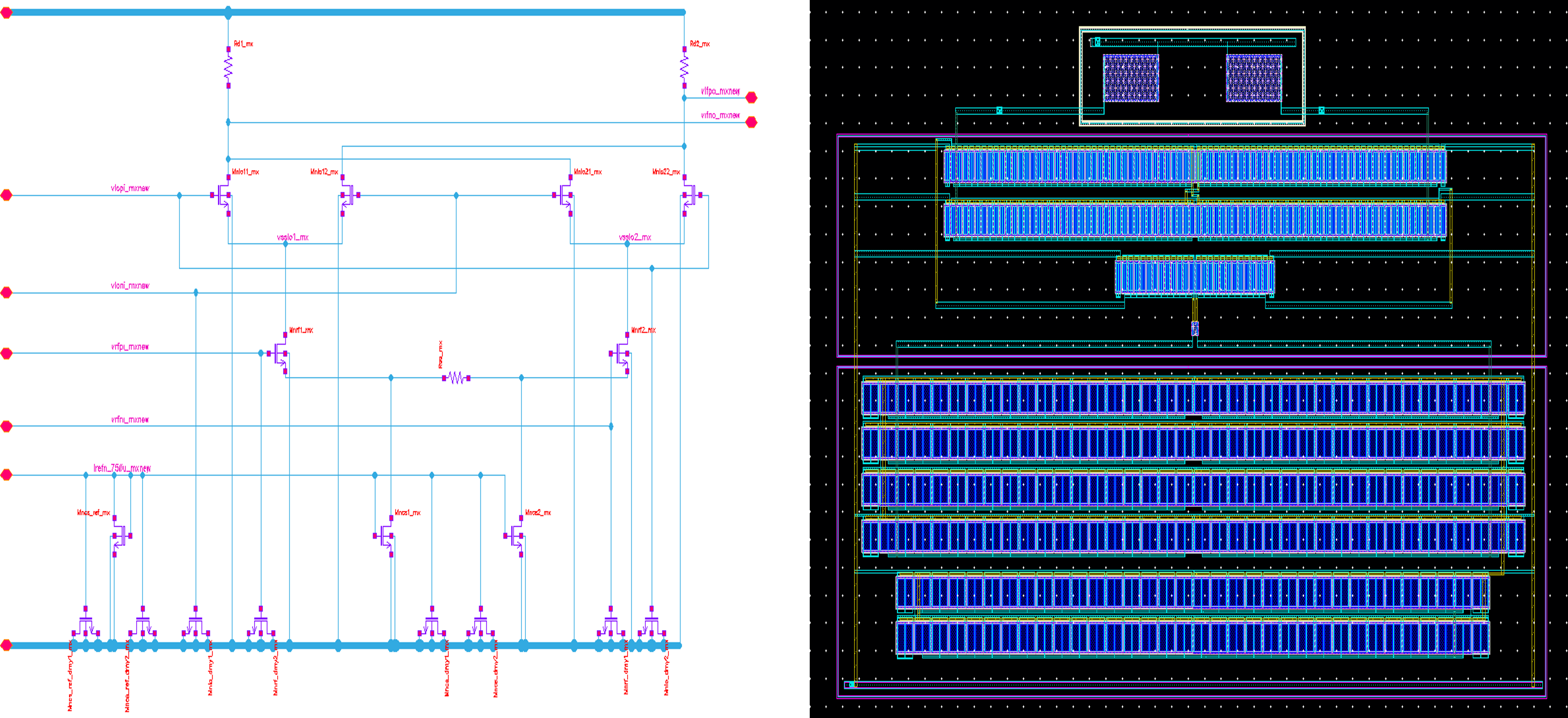 lna layout