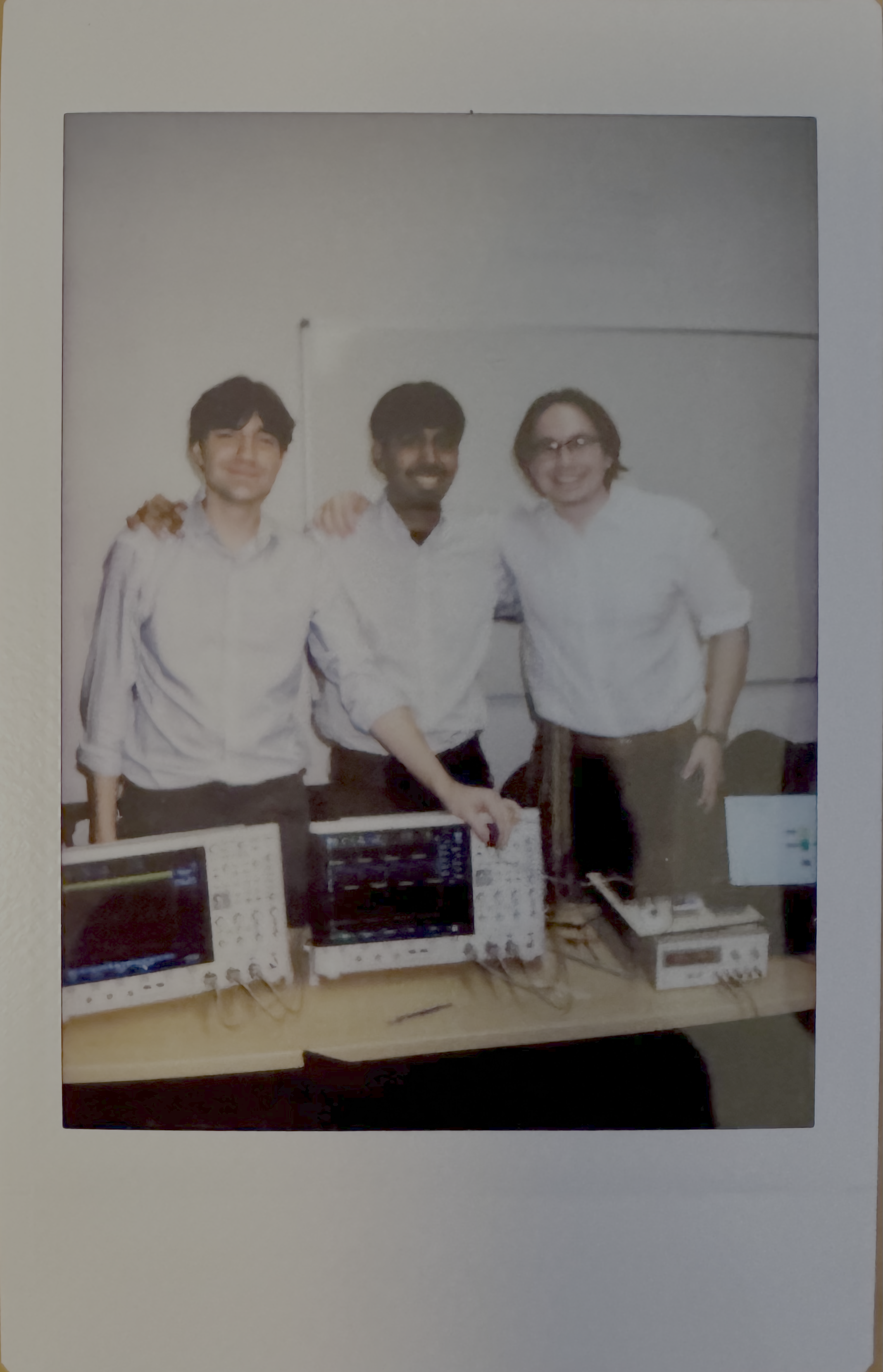Polaroid of Team LP-PPG at Demo Day