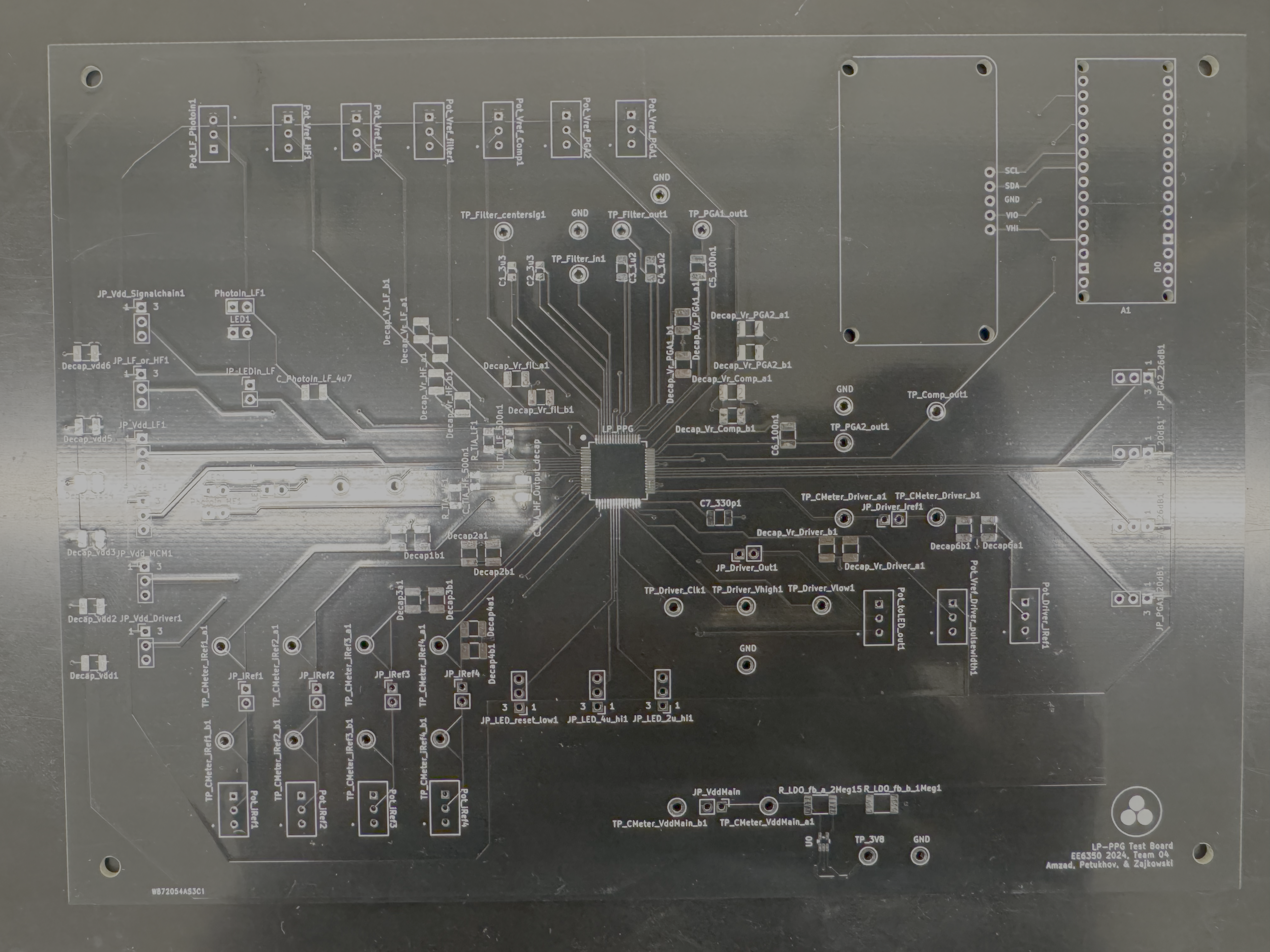 Fabricated PCB