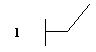 Line Callout 3 (Accent Bar): 1