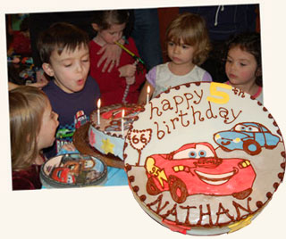 cars cake